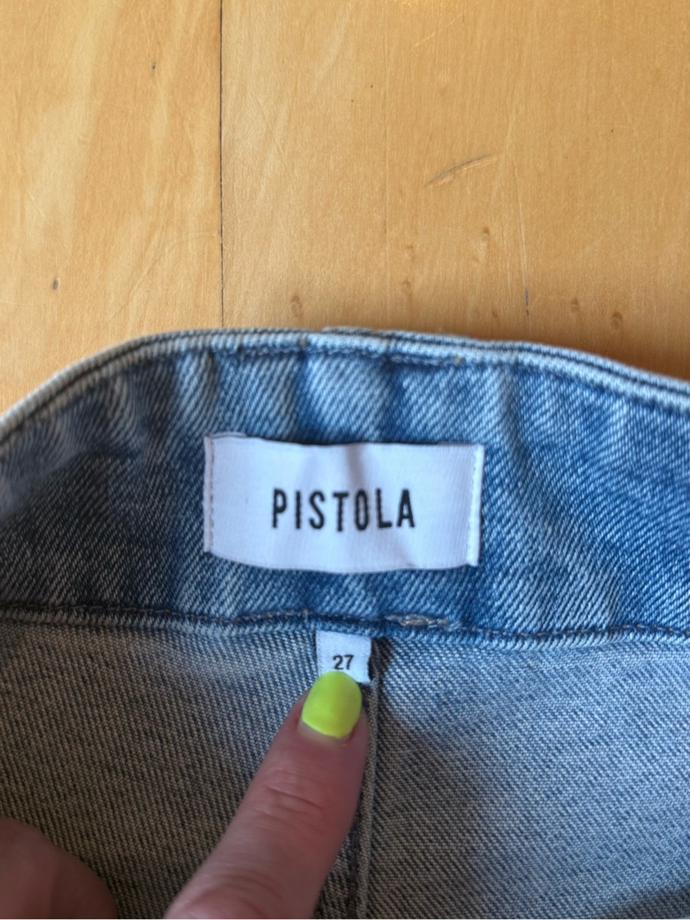 Pistola Lana High-Rise Wide Leg Jean-Terrace - Picture 6 of 6